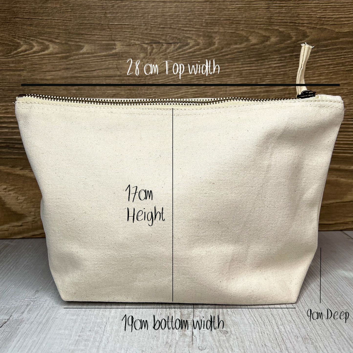 Embroidery Project zip bag