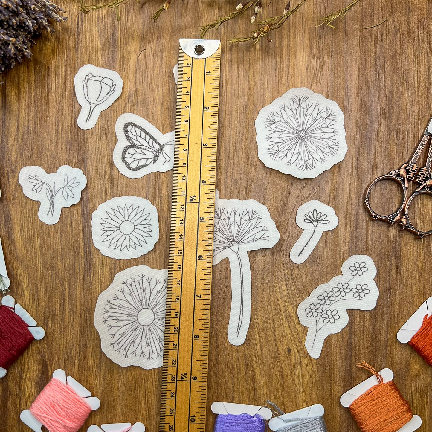 Spring Stick and Stitch pack