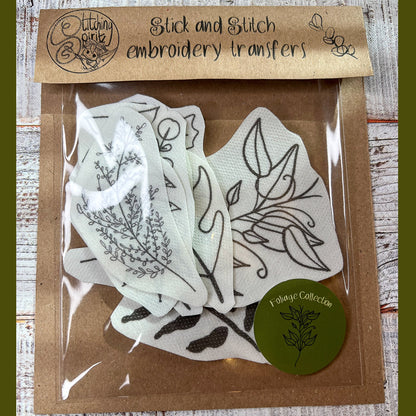 Foliage Stick and Stitch pack
