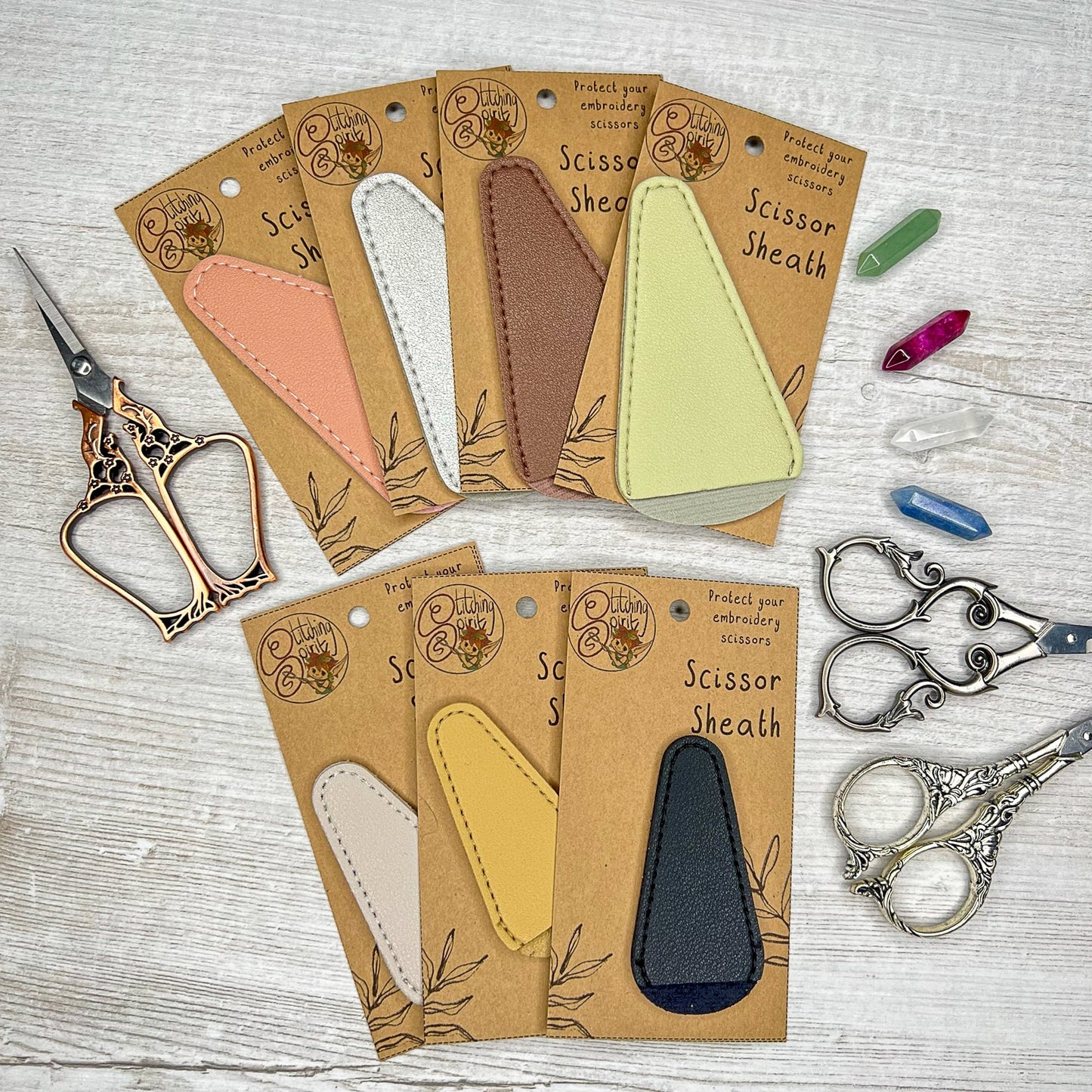 Embroidery scissor sheath / case