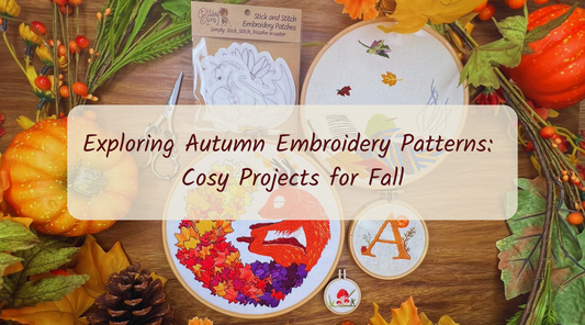 Exploring Autumn Embroidery Patterns: Cosy Projects for Fall