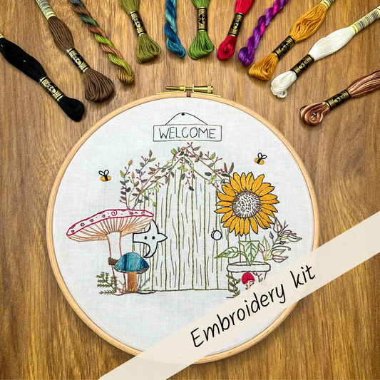 The Threaded passage Embroidery Kit