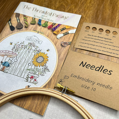 The Threaded passage Embroidery Kit