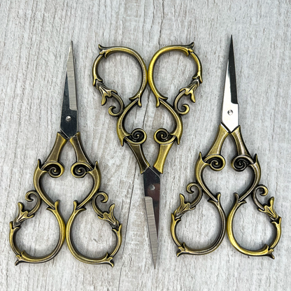 Antique Style Gold Embroidery scissors