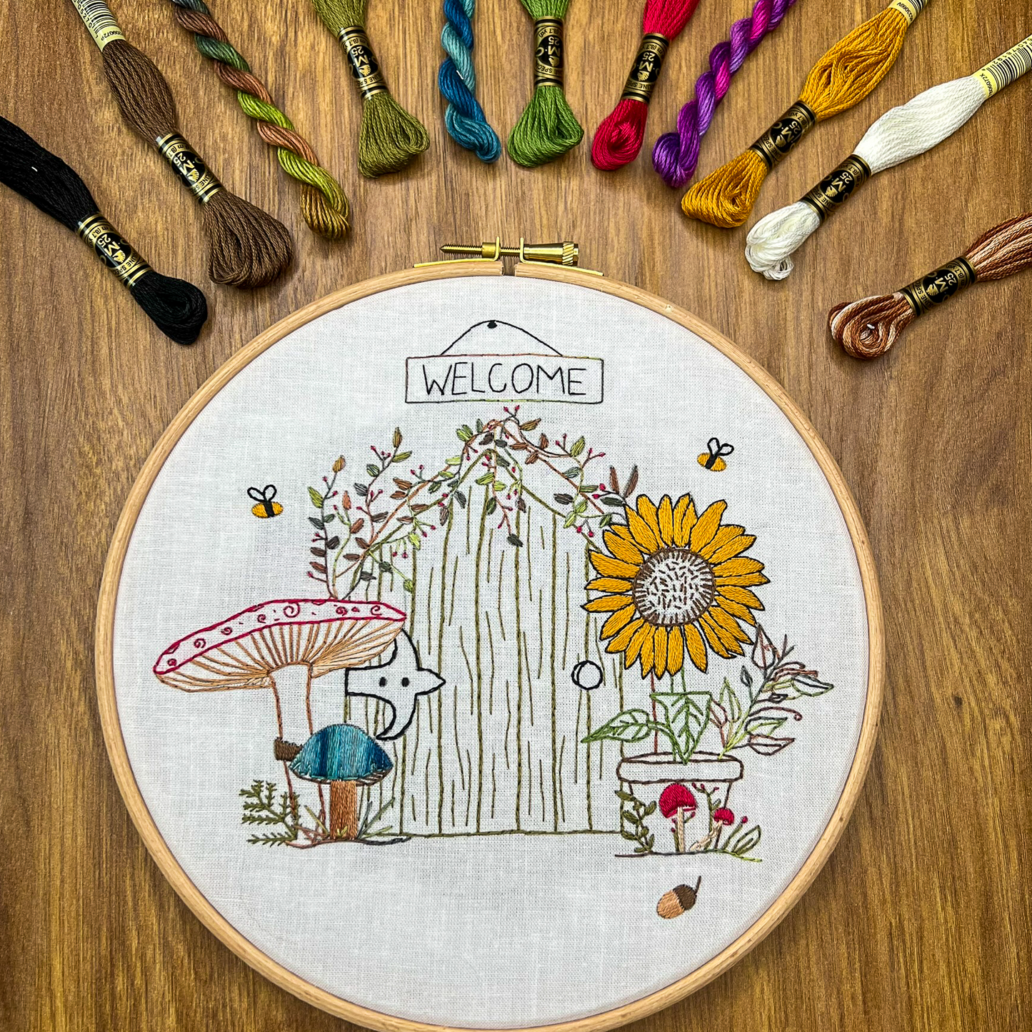 The Threaded passage Embroidery Kit