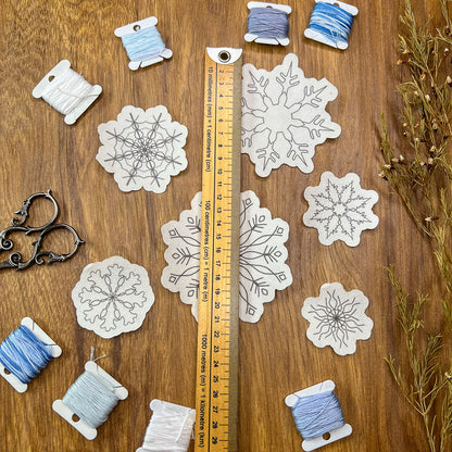 Snowflake Stick and Stitch pack